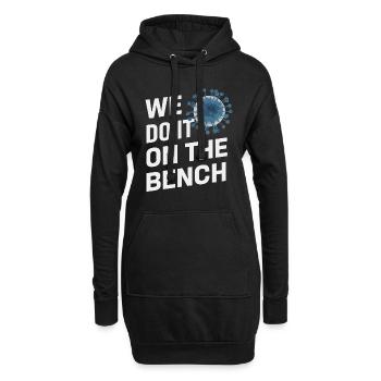 Microbiologist Microbiology Lab Staph Biology - Hoodie-Kleid - Schwarz - Vorne