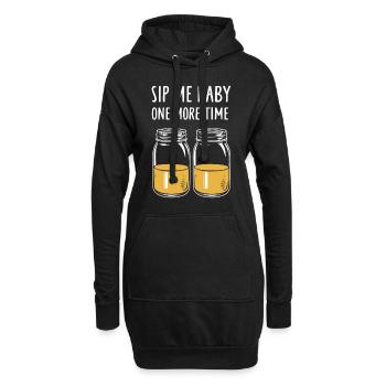 Vorteile Von Kombucha Für Brewer Maker Tea Lover - Hoodie-Kleid - Schwarz - Vorne