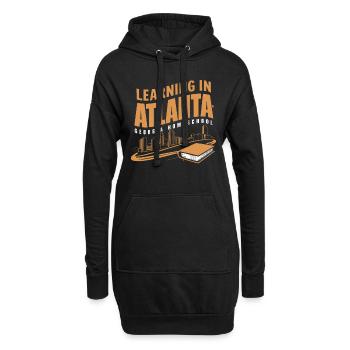 Géorgie Vie de maman scolarisée à la maison dans l’État de la pêche - Sweat-shirt à capuche long Femme - noir - Devant