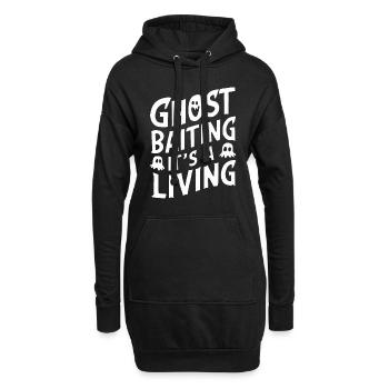 Ghost Bait Halloween Parapsychology Paranormal - Hoodie Dress - black - Front