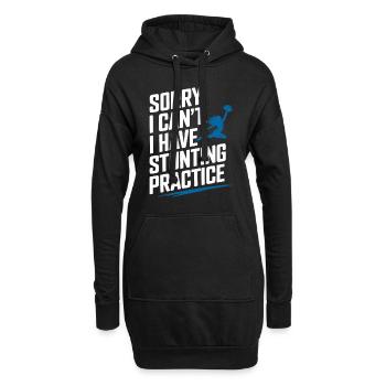 Cheerleading und Stunt Team Training für Spirit - Hoodie-Kleid - Schwarz - Vorne