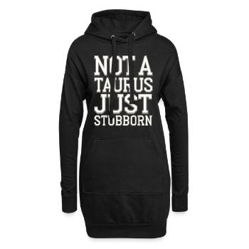 Astrologie-skeptiker: Kritisches Denken - Hoodie-Kleid - Schwarz - Vorne