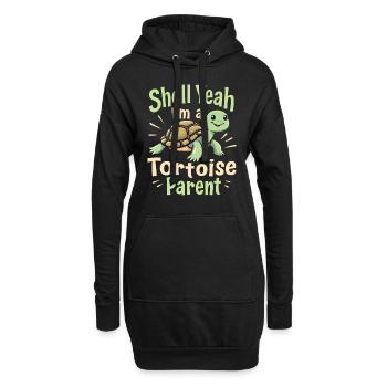 Soins des tortues pour les propriétaires de - Sweat-shirt à capuche long Femme - noir - Devant