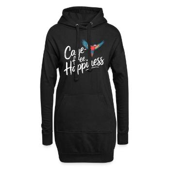 Propriétaire de perroquet Parrot Life et exotique - Sweat-shirt à capuche long Femme - noir - Devant