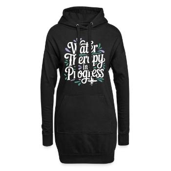 Paddleboard, SUP, aventures, sports nautiques dans le - Sweat-shirt à capuche long Femme - noir - Devant