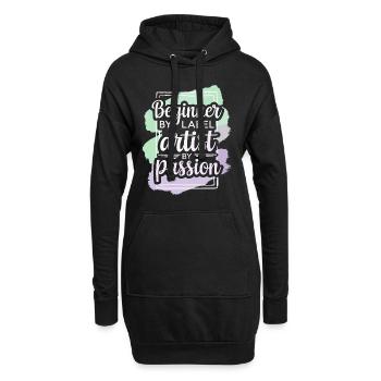 Passe-temps créatif pour les débutants dans le - Sweat-shirt à capuche long Femme - noir - Devant