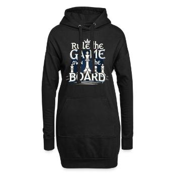 Chess Tacticians Strategy Masters Tactical - Hoodie-Kleid - Schwarz - Vorne