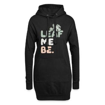 Pflanzensammler Für Zimmerpflanzensammler Im - Hoodie-Kleid - Schwarz - Vorne
