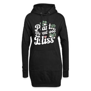 Pflanzensammler Für Zimmerpflanzensammler Im - Hoodie-Kleid - Schwarz - Vorne