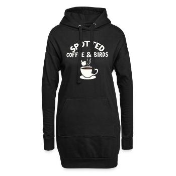Ornithologue Ornithologue Vavian Enthusiast - Sweat-shirt à capuche long Femme - noir - Devant