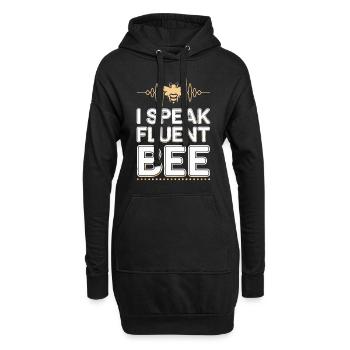 Bienenentfernungsspezialist Live Swarm Rescue - Hoodie-Kleid - Schwarz - Vorne