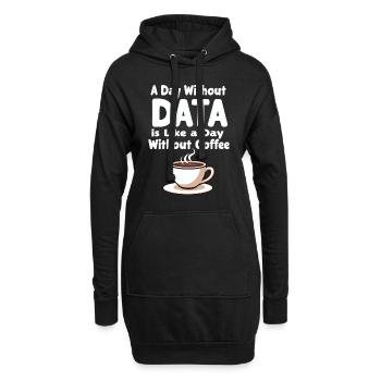 Data Analyst Big Data Specialist Business - Hoodie Dress - black - Front