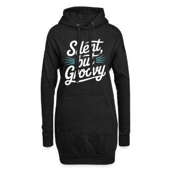 Bass Gitarrist Musiker Gear Funk Rock Jazz - Hoodie-Kleid - Schwarz - Vorne