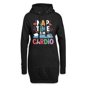 Enseignant préscolaire Early Learning Hero Fun - Sweat-shirt à capuche long Femme - noir - Devant