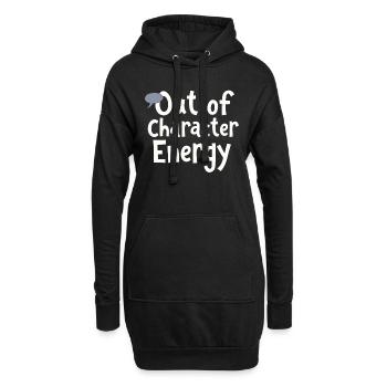 Larp Live Action RPG Game Fantasy Combat - Hoodie Dress - black - Front