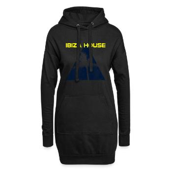 Maison Ibiza - Sweat-shirt à capuche long Femme - noir - Devant