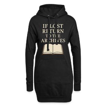 History Historian Humor Weird History History Nerd - Hoodie Dress - black - Front
