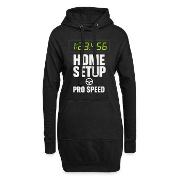 Sim Racing Simulator Cockpit Esports Racer - Sweat-shirt à capuche long Femme - noir - Devant
