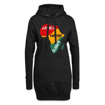 Afrique Zimbabwe Cadeau cadeau T-shirt - Sweat-shirt à capuche long Femme - noir - Devant