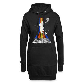 Basketteur Basketteur Dunking Vintage Retro - Sweat-shirt à capuche long Femme - noir - Devant