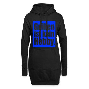 Grillmeister Spruch Geschenk für Männer & Väter - Hoodie-Kleid - Schwarz - Vorne