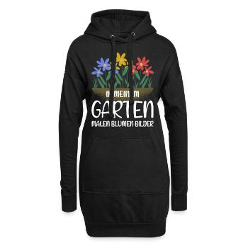 Garten Gärtner - Lustiges Hobbygärtner Geschenk - Hoodie-Kleid - Schwarz - Vorne