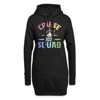 Groupe De Croisière 2024 - Sweat-shirt à capuche long Femme - noir - Devant