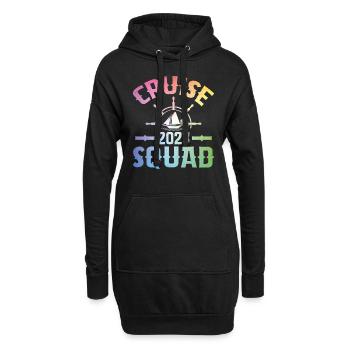 Kreuzfahrtgruppe 2023 - Hoodie-Kleid - Schwarz - Vorne
