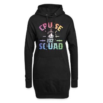 Groupe De Croisière - Sweat-shirt à capuche long Femme - noir - Devant