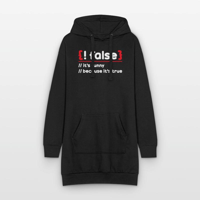Programmeur Programmation Logiciel Codage Codeur Sweat-shirt à capuche long Femme
