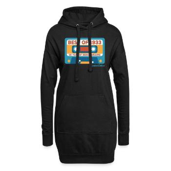 1933 Vintage Vintage Retro Birthday Gift - Hoodie Dress - black - Front