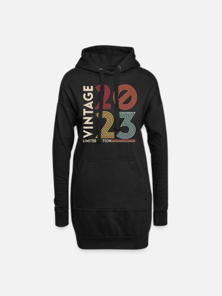Oldtimer 1993 2023 30. Geburtstag Geschenk Herren - Hoodie-Kleid - Schwarz