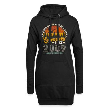 Jubilee year 2009 - Hoodie Dress - black - Front