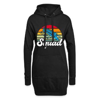 Cadeau d’aviron rameur d’équipe rower - Sweat-shirt à capuche long Femme - noir - Devant