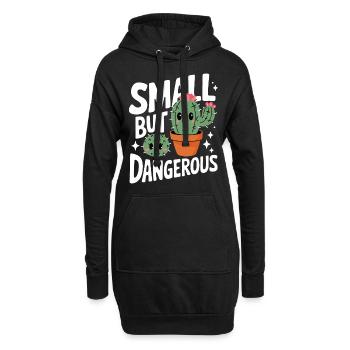 Cactus Cactus Plante du désert - Sweat-shirt à capuche long Femme - noir - Devant