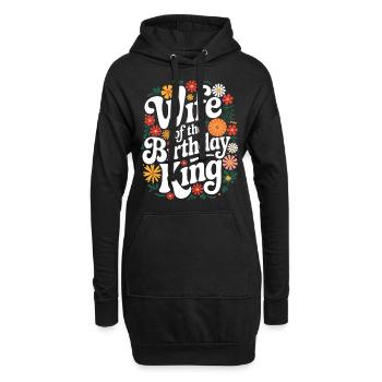 Femme Épouse Partenaire Famille Marié - Sweat-shirt à capuche long Femme - noir - Devant