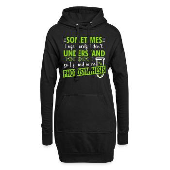 Biologiste Chimiste Scientifique Chercheur - Sweat-shirt à capuche long Femme - noir - Devant