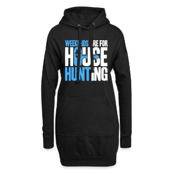 Maison Vendre Immobilier Immobilier Vente Geschen - Sweat-shirt à capuche long Femme - noir - Devant