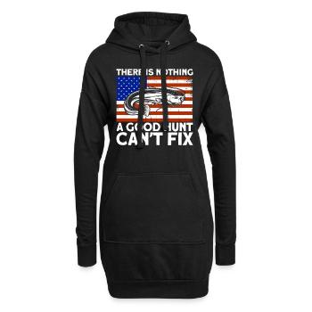 Un bon cadeau de pêche au poisson-chat - Sweat-shirt à capuche long Femme - noir - Devant
