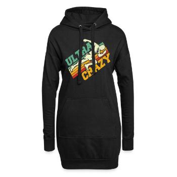 Ultramarathon Ultramarathon Coureur Marathon G - Sweat-shirt à capuche long Femme - noir - Devant