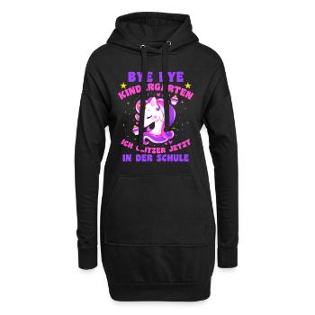 Einschulung 1. Schultag Schulanfang Erstklässler - Sweat-shirt à capuche long Femme - noir - Devant
