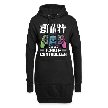 Gamer Gaming Controller Video Game - Hoodie Dress - black - Front