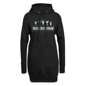 Garten Landschaftsbau Gartenbau Schrebegarten - Hoodie-Kleid - Schwarz - Vorne