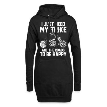 Trike Rider Trike Trikes Triker Moto Cadeaux - Sweat-shirt à capuche long Femme - noir - Devant