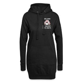Karl Mag's und Marx Kommunismus Sozialismus - Hoodie-Kleid - Schwarz - Vorne