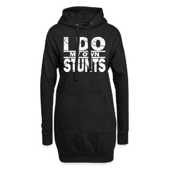 I Do My Own Stunts Funny Accident Stuntmen Gift - Hoodie-Kleid - Schwarz - Vorne