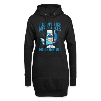 I Don't Like Nerd Jokes, Not One Bit - Wissenschaf - Hoodie-Kleid - Schwarz - Vorne