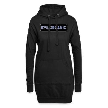 87 Prozent Bio Cyborg Anime Skate JDM Slap - Hoodie-Kleid - Schwarz - Vorne