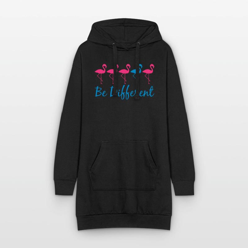 différence de texte soit différent beaucoup de modèle d'équipe re Sweat-shirt à capuche long Femme