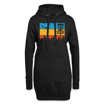 Ultimate Frisbee Frolf Disc Golf Flying Disc Sport - Sweat-shirt à capuche long Femme - noir - Devant